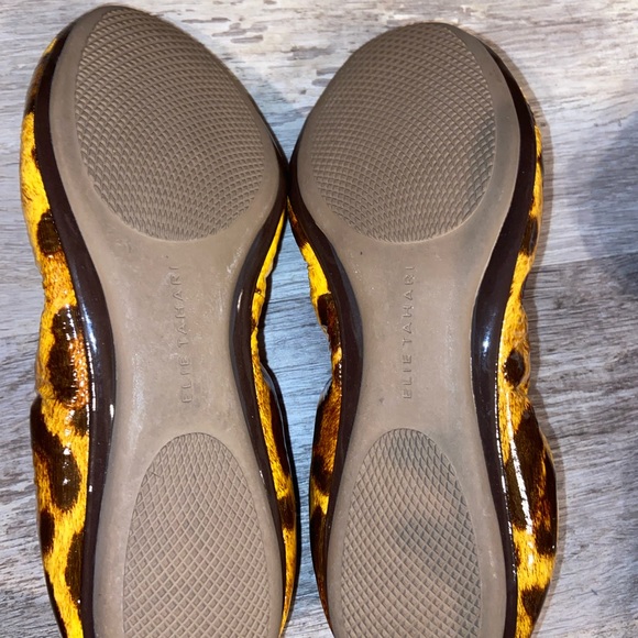 NEW Elie Tahari Penelope Ballet Flats 100% Leather Size 41 (P) - Picture 5 of 8